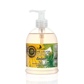 Sapun lichid hidratant cu chihlimbar si ulei de Jojoba Florinda, 500 ml La Dispensa
