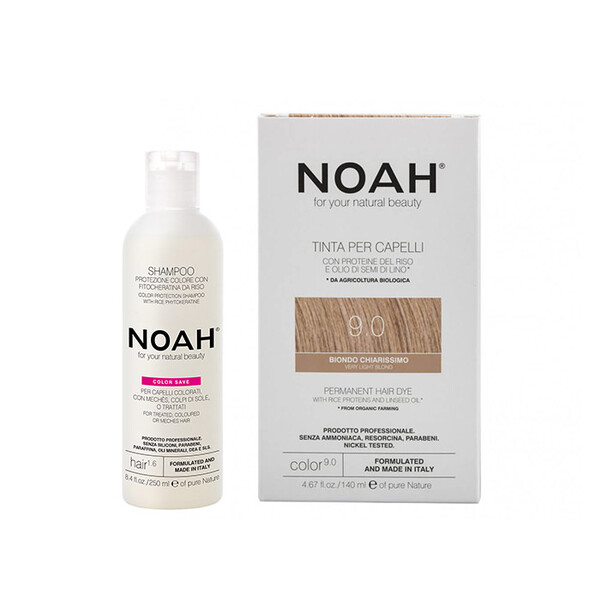 Set Color & Protect, blond foarte deschis, 9.0, Noah