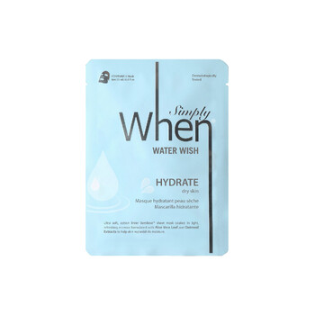 Masca coreana hidratanta pentru ten uscat, Water Wish, 23 ml, Simply When