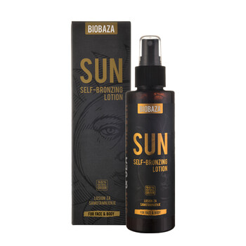 Lotiune naturala autobronzanta, Biobaza, 150 ml
