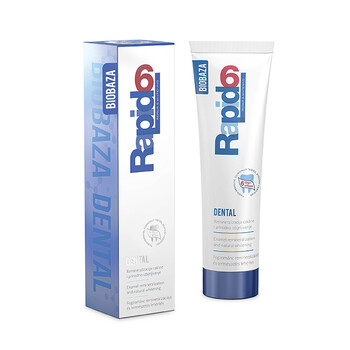 Pasta de dinti naturala fara fluor, nonabraziva pentru remineralizare si albire, Biobaza, 100 ml