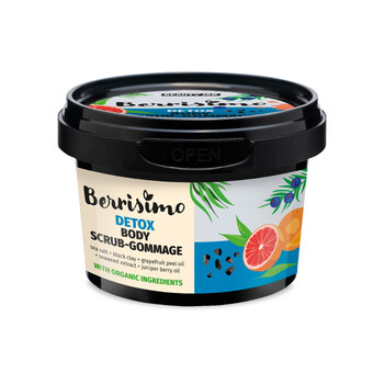 Scrub corporal cu sare de mare si extract de alge, Berrisimo, Beauty Jar, 350g