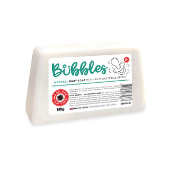 Sapun antibacterian pentru bebelusi, cu tea tree, Bubbles, 140 g