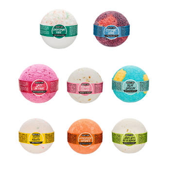 Set 8 bile de baie Beauty Jar, 8x 150 g
