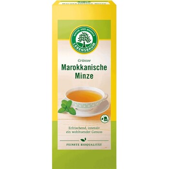 Ceai verde bio cu menta Marocana