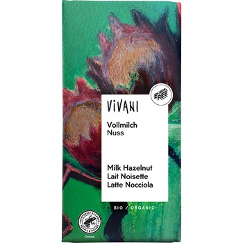 Ciocolata cu alune si lapte integral