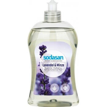 Detergent de vase lichid cu lavanda si menta