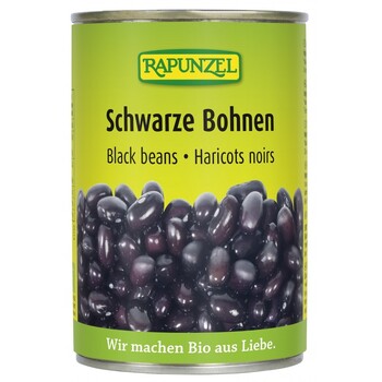 Fasole neagra in doza