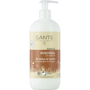 Gel de dus cu cocos si vanilie bio