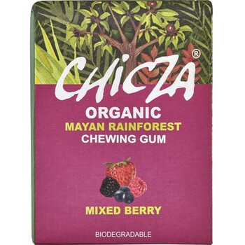 Guma de mestecat bio cu fructe de padure