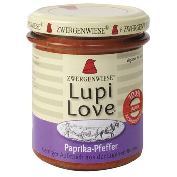 Lupi Love crema tartinabila din lupin cu ardei si piper