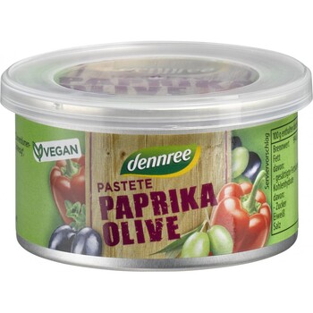 Pateu bio vegetal bio cu ardei si masline