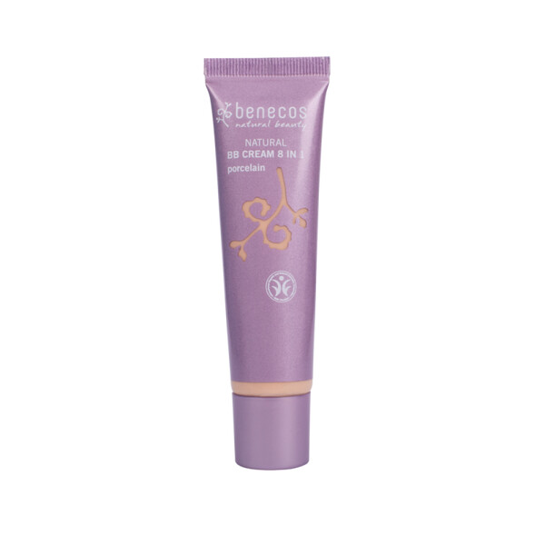 BB Cream bio 8-in-1, Porcelain (ten deschis) - Benecos
