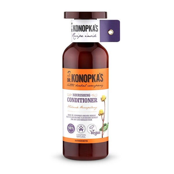 Balsam bio nutritiv pentru par uscat sau deteriorat, 500 ml - Dr. Konopka