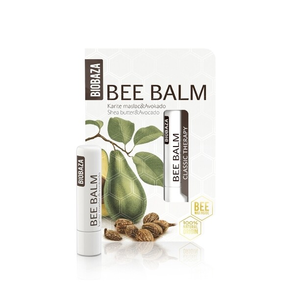 Balsam de buze cu unt de shea si avocado - BIOBAZA