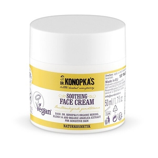 Crema de fata anti-iritatii pentru ten sensibil, 50 ml - Dr. Konopka