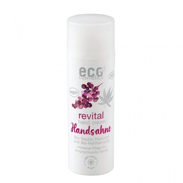 Crema de Maini REVITAL Q10, Puternic Nutritiva, Elasticitate, Anti Imbatranire, 50ml - Eco Cosmetics