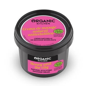 Crema modelatoare de masaj pentru corp, Honey And The City -  Organic Kitchen