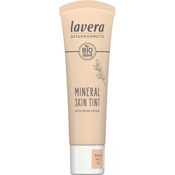 Crema nuantatoare minerala cu aloe vera si Q10, Natural Ivory 02 - LAVERA