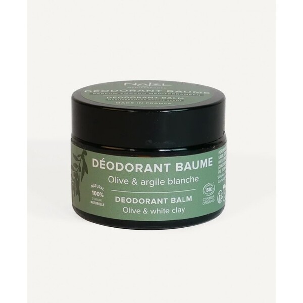 Deodorant balsam natural parfum marin - cu argila alba, shea bio si ulei de masline, 45g - NAJEL