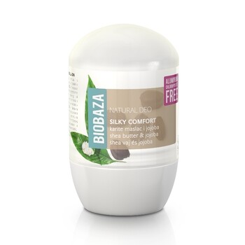 Deodorant natural pentru femei SILKY COMFORT (shea si jojoba) - BIOBAZA