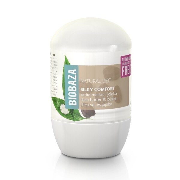 Deodorant natural pentru femei SILKY COMFORT (shea si jojoba) - BIOBAZA