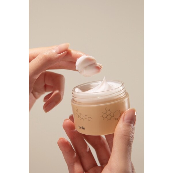 EcoBe Crema Coreeana cu Ceramide - Regenerare Intensa si Protectia Barierei Cutanate, Ideala pentru Ten Uscat, 50ml