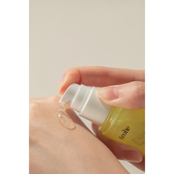 EcoBe Ser Coreean cu Vitamina C - Anti-Pete, Luminozitate si Uniformizare Ton, Fara Parfum, Efect Rapid, 50ml