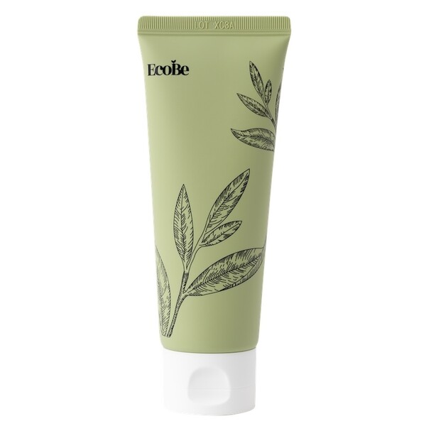 EcoBe Spuma Coreeana de Curatare cu Ceai Verde din Jeju - Purificare si Revigorare pentru Piele Proaspata si Luminoasa, 100ml