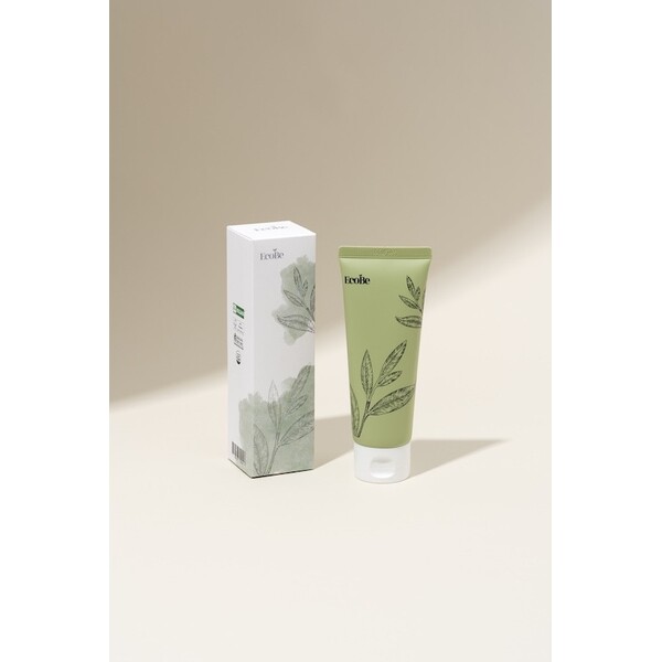 EcoBe Spuma Coreeana de Curatare cu Ceai Verde din Jeju - Purificare si Revigorare pentru Piele Proaspata si Luminoasa, 100ml