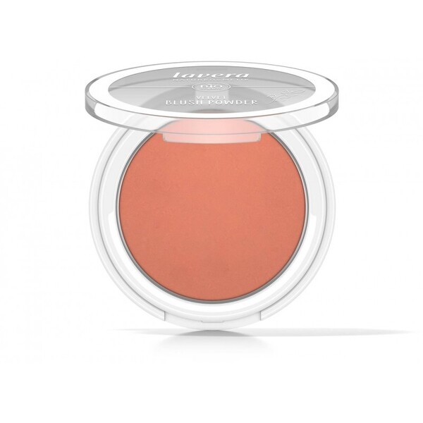 Fard de obraz bio Velvet Blush Powder, Rosy Peach 01, 5g - LAVERA