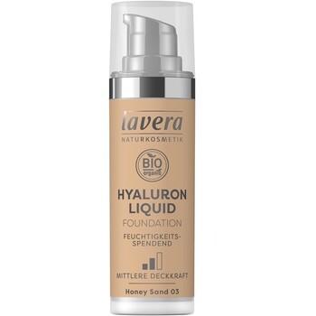 Fond de ten bio Hyaluron Liquid Honey Sand 03, 30ml - LAVERA