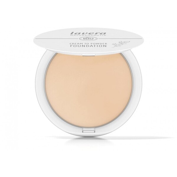 Fond de ten compact Cream to Powder, Light 01 - LAVERA