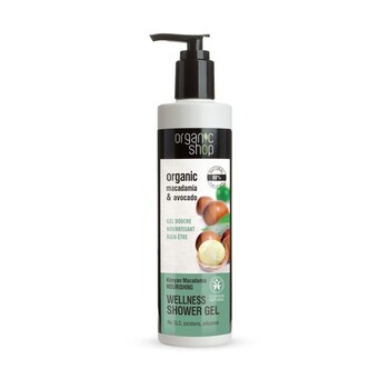 Gel de dus bio cu macadamia si avocado, Kenyan Macadamia - Organic Shop