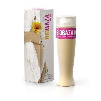 Gel de dus cremos antivergeturi, pentru sarcina, 200 ml - BIOBAZA MAMA