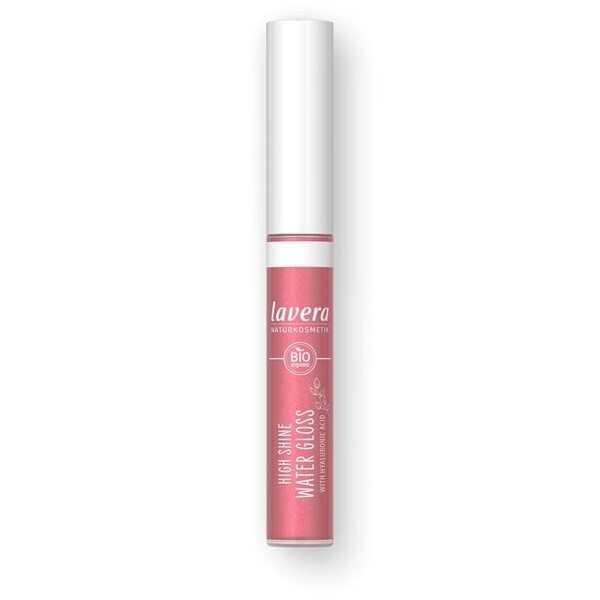 Gloss bio pentru buze High Shine Water Gloss, Pink Lagoon 04 - LAVERA