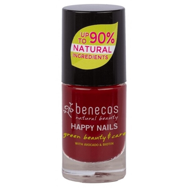 Lac de unghii Cherry Red, 5 ml - Benecos