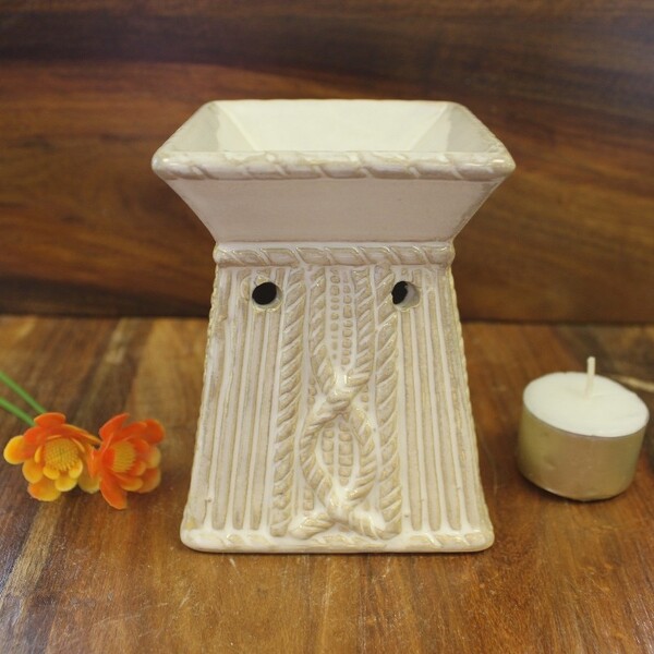 Lampa pentru uleiuri esentiale Venetian Square Rope - Ancient Wisdom
