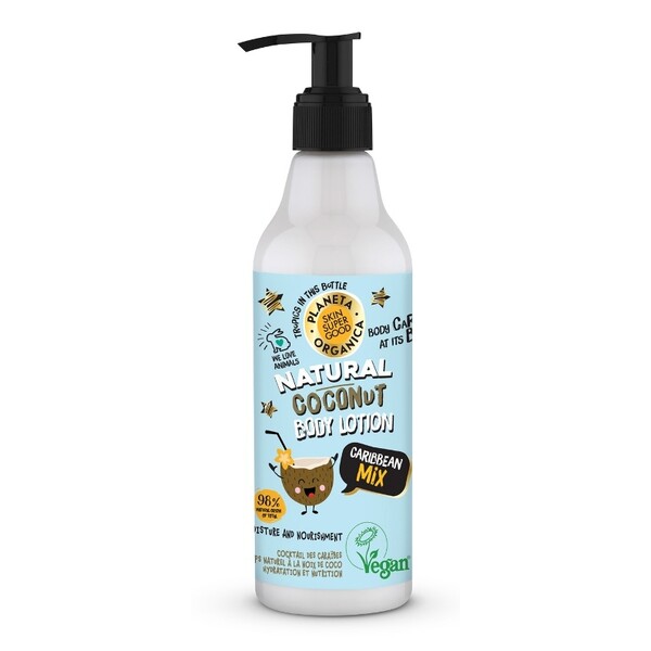 Lotiune de corp Skin Supergood cu cocos Caribbean Mix, 250ml - Planeta Organica