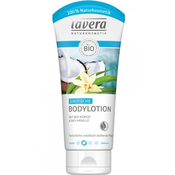 Lotiune de corp exotica vanilie si nuca de cocos - LAVERA