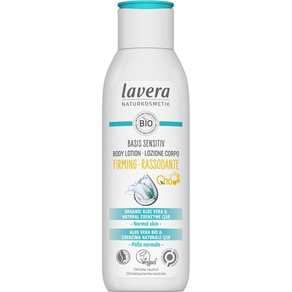 Lotiune de corp pentru fermitate aloe vera si Q10, Basis Sensitiv (new) - LAVERA