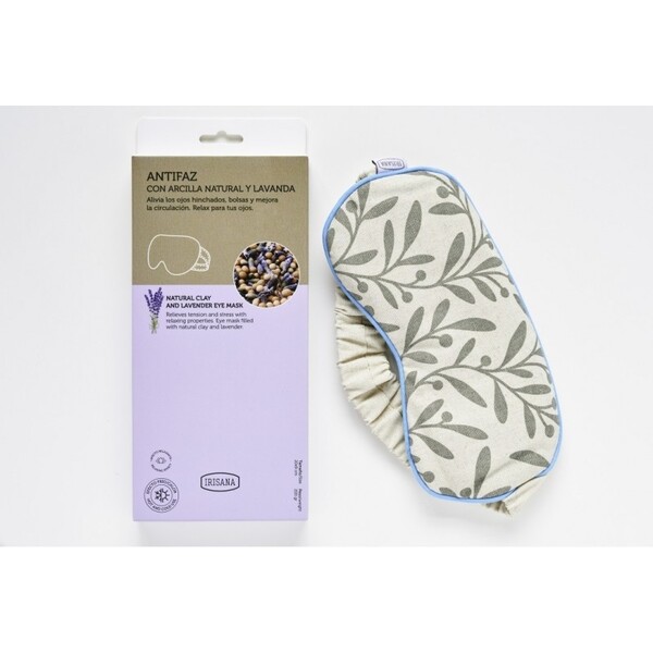 Masca ochi anticearcane cu lavanda si argila naturala - Irisana
