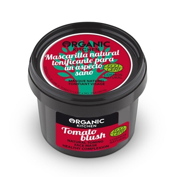 Masca tonifianta pentru ten sanatos Tomato Blush - Organic Kitchen