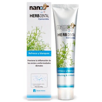 Pasta de Dinti cu Nano Particule de Argint si Musetel, fara Fluor, Previne Inflamarea Gingiilor, 160g - Irisana