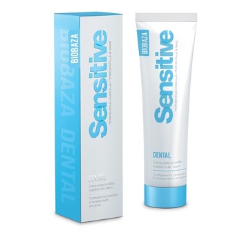 Pasta de dinti naturala cu salvie pentru dantura sensibila SENSITIVE, 100 ml - BIOBAZA