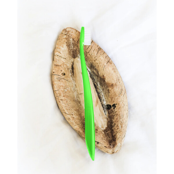 Periuta de dinti biodegradabila plastic free NEON, 1buc - Jack n' Jill