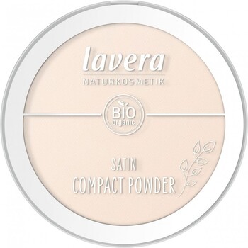 Pudra compacta bio Satin Powder, Light 01 - LAVERA