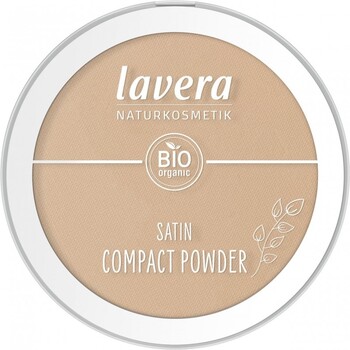 Pudra compacta bio Satin Powder, Tanned 03 - LAVERA