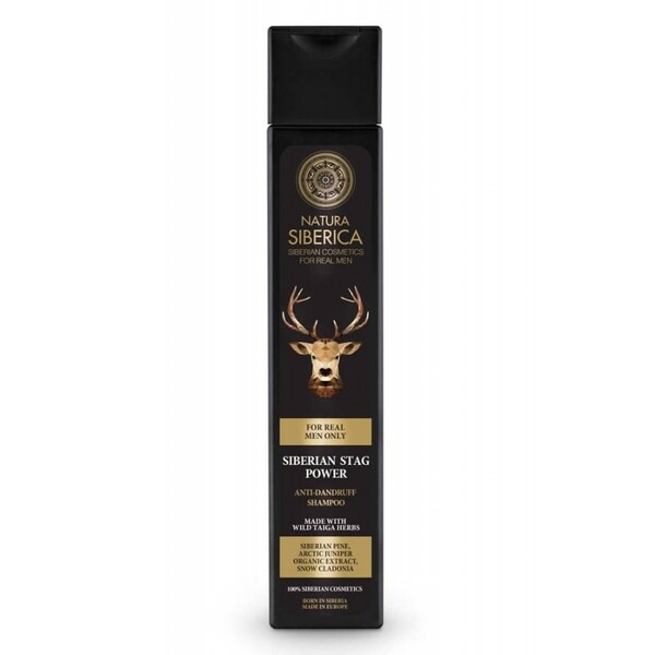 Sampon anti-matreata pentru barbati Stag Power, 250 ml - Natura Siberica