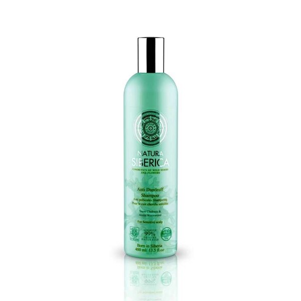 Sampon anti matreata pentru scalp sensibil, cu extract de pelin, 400 ml - Natura Siberica